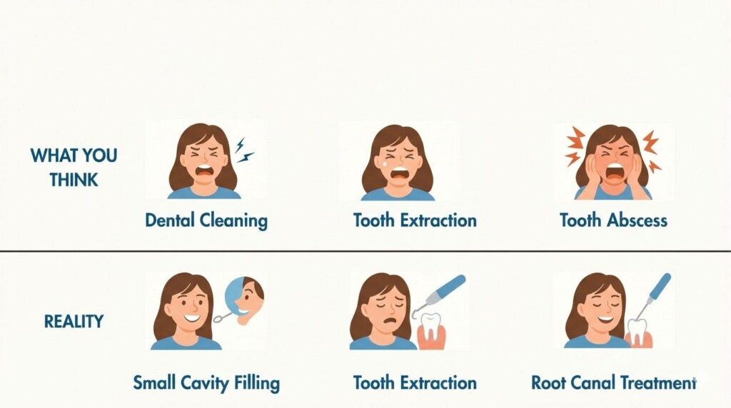 what people think vs actual reality